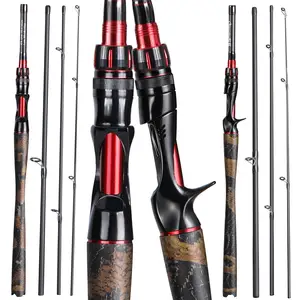 Sougayilang Fishing Rod Carbon Fiber 1.98m Carp Rods for Fishing Ultra Light Casting Rod and Pike Spinning Drag 10kg Pesca