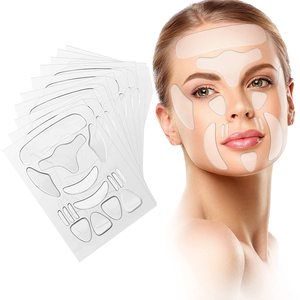 Famous <b>Anti</b> <b>Wrinkle</b> Remover Face Lift Tape Reusable <b>Silicone</b> <b>Anti</b>-<b>Wrinkle</b> Forehead Sticker Cheek Chin Paste Facial Eye <b>Patches</b> - Product Image 1