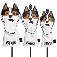 Haute qualité Animal Design Golf Driver Wood Headcover Factory-Accessoires de golf fournis-Couvertures pour clubs et bois