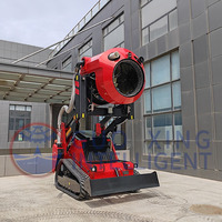 Robot Pemadam Kebakaran Beroda Rantai Bertenaga Diesel RXR-YM100000D dengan Pengeluaran Asap 100000m, Meriam Air 80L/S, dan Kontrol Jarak Jauh 1000M