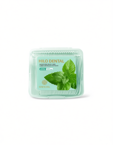 Filo Interdentale Hilo Dental 120 Metri al Carbone Attivo di Bambù Gusto Menta - Product Image 1