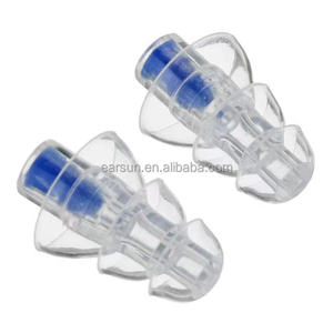 Bouchons D'oreille en Silicone Bouchons D'oreille Haute Fidélité pour Concerts Musiciens Motos <span class=keywords><strong>Oreilles</strong></span> Protéger La Sensibilité Au Bruit et Plus - Product Image 4