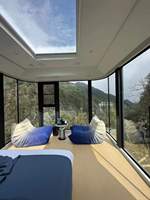 Capsule House 2 Chambre à coucher avec Cuisine Commerce Modern Apple Aluminium Capsule Container House Living House