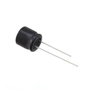 Condensador Original de 4.7 uF, Tipo Through Hole, Aluminio, 4.7UF, 20%, 400V, RADIAL, 400WA4.7MEFC10X9 - Product Image 1