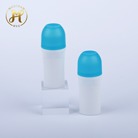 Vente en gros de contenants de déodorant en PP de 50 ml avec bouchon à vis pour lotion, huile essentielle, parfum et soins de la peau