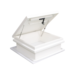 Trappe d'accès au toit en aluminium SHUNSHI 600X600MM, porte de sécurité sur le toit pour couvercle de tête de puits - Product Image 4