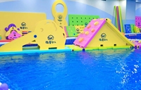 JW-223 EVA Schwimmbad Kletterwand für Innen/Außen für Erwachsene & Kinder Teambuilding Schwimmtraining