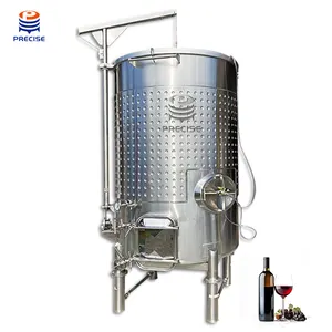 stainless steel 1000l variable capacity jacketed tank for winery cider olive oil kombucha juice