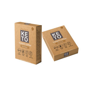 Lifeworth Keto Coffee Almendra Sabor Polvo instantáneo Sabor suave Nuez Sin azúcar Empaquetado en bolsa o caja - Product Image 1