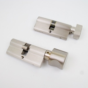 Euro Standard Brass EN1303:2005 <strong>Fire</strong> Ratedand <strong>Key</strong> <strong>Key</strong> Cylinder Knob Cylinder Satin Nickel Copper <strong>Key</strong> - Product Image 1