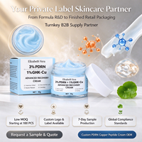 Crème réparatrice personnalisée OEM PDRN GHK Cu Peptide de Cuivre, hydratante intense à la Céramide, réparatrice de barrière, apaisante, hydratante – Direct Usine