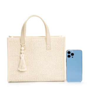 Borsa <span class=keywords><strong>da</strong></span> vacanza classica personalizzata borsa <span class=keywords><strong>da</strong></span> spiaggia a spalla di <span class=keywords><strong>mare</strong></span> borsa <span class=keywords><strong>da</strong></span> donna estiva <span class=keywords><strong>in</strong></span> <span class=keywords><strong>paglia</strong></span> - Product Image 2