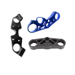 Chất Lượng Cao Giá Rẻ Tùy Chỉnh <span class=keywords><strong>CNC</strong></span> Gia Công Phần Cắt/Phay/Quay/Anodized Xe Đạp/Xe Máy Ba Cây Kẹp Ngã Ba - Product Image 6