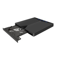 Unità Ottica Esterna Multifunzione 7-in-1 USB per Registrazione DVD e Lettura CD, con Connettore Type-C