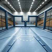 Jeu interactif gonflable commercial, arène gonflable, terrains de basket-ball gonflables d'extérieur à vendre