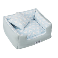 Coussin rafraîchissant pour animaux de compagnie Touchdog Cloud Series, en fibre de glace respirante, pour l'été, pour chien, pour extérieur