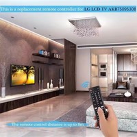 Control Remoto Universal AKB75095308 OEM ODM en Oferta, para Televisores Inteligentes LG, Botón de Mano Infrarrojo de Plástico con Código Fijo