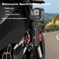 Mechrig Motorrad Lenker Krabben klemme Metall Magic Arm Stangen halterung für Action-Kameras,, Insta360, Pocket 3