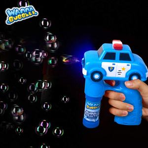 Pistolet à bulles pour enfants WANNA BUBBLE avec lumières et sons, voiture de police, camion de pompiers - Product Image 4