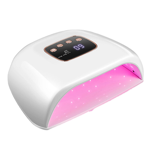 Lámpara UV <span class=keywords><strong>de</strong></span> 180W para Uñas, Doble, con 60 LED Rojos Espaciados Uniformemente, Triple Longitud <span class=keywords><strong>de</strong></span> Onda, Curado Rápido, Uso Profesional, 100-240V, para Gel <span class=keywords><strong>de</strong></span> Uñas - Product Image 3