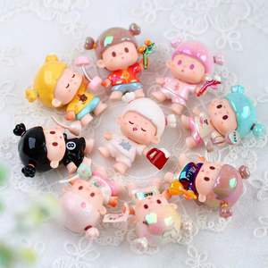 Serie Bu Er Let's <span class=keywords><strong>Go</strong></span> di Alta Qualità, Miniature Carine Bu Er, Scatole Sorpresa con Figurine in Resina, Bambole Fai-da-Te per Decorazione Casa - Product Image 6