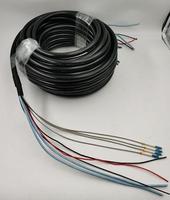 Câble hybride fibre optique et cuivre blindé 5G extérieur LC 2x SM 2x 0.5mm² GDHH