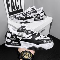Chaussures de sport décontractées tendance pour hommes jeunes, antidérapantes, respirantes, pour le skateboard, directement de l'usine