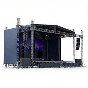 Bền có thể gập lại hợp kim nhôm giàn giai đoạn hiển thị di động mô hình vuông giàn ngoài trời cho các sự kiện và buổi hòa nhạc - Product Image 3