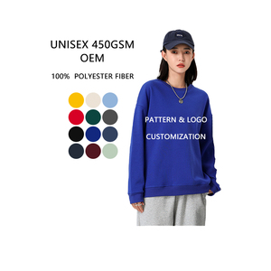 Sudadera Unisex de Moda para Otoño, 450 g/m², Poliéster/Algodón, Sólida, Antipilling, Forro Polar Silver <span class=keywords><strong>Fox</strong></span>, Cómoda y Agradable al Tacto - Product Image 1