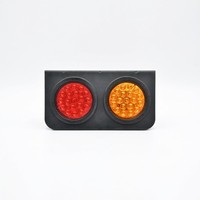 Feu arrière de remorque de camion, feu stop, clignotant, marche arrière, rouge, ambre, blanc, 24V, étanche