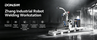 Robot industrial DONSIN para soldadura sin necesidad de programación, para vigas en H y vigas en caja