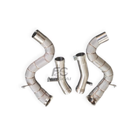 Hochwertiges Direktauspuff-Header-System aus Edelstahl 304 mit Downpipe für Mercedes-Benz S560 W222 4.0T M176 V8 LHD zur Leistungssteigerung