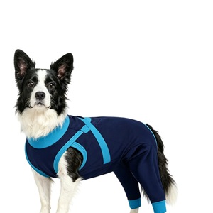 Robe de soins postopératoires pour chien, gilet en polyester solide pour petites races, utilisation quatre saisons - Product Image 4