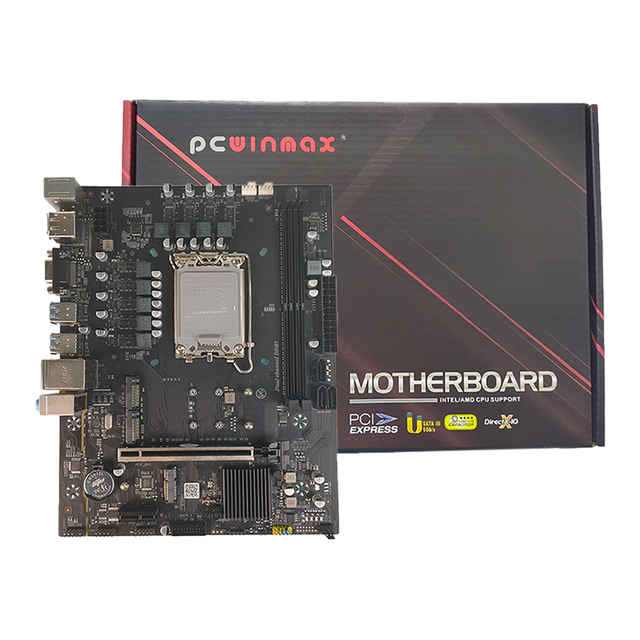 PCWINMAX Micro ATX B760 LGA1700 Gaming Motherboard Support 13th 14th Gen Processors DDR4 DDR5 New OEM