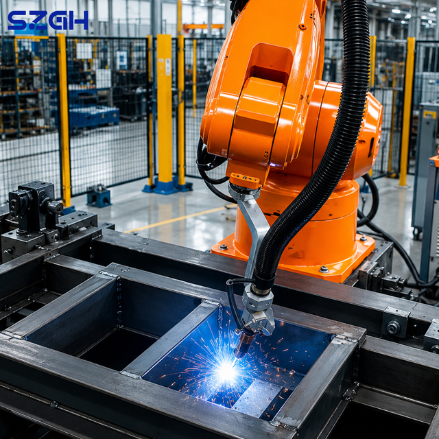 6-Axis Stainless Steel Welding Robot Arm with Gearbox and Motor CNC Polishing Capable Similar to /Kuka