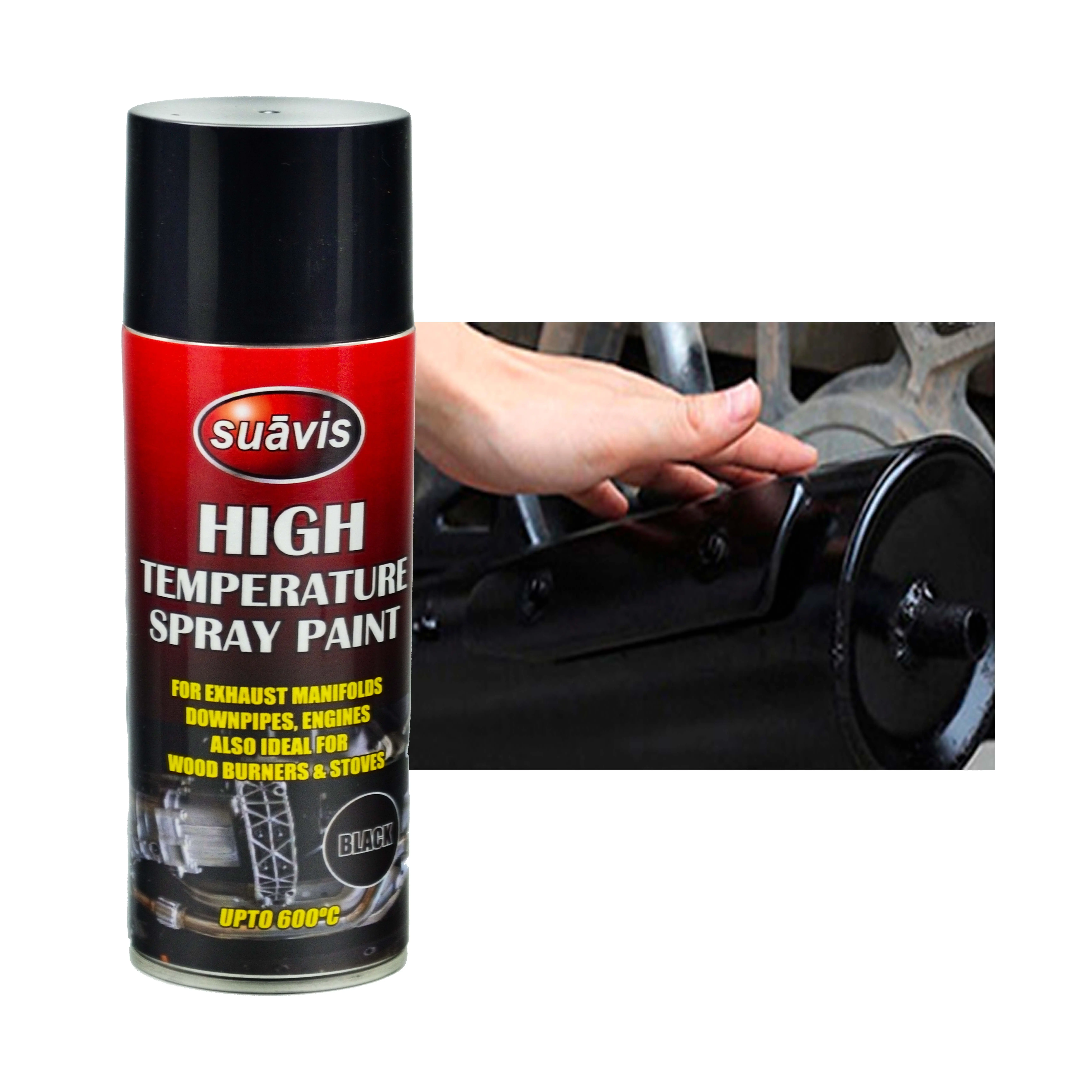 Motor oder kamin gemalt mit hohe temp oder wärme beständig farbige acryl auto aerosol industrie spray farbe