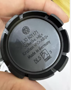 Tapas Centrales para Ruedas de Coche de 55 mm, 56 mm, 65 mm, 66 mm, 70 mm, 76 mm para <span class=keywords><strong>VW</strong></span> Skoda, Cubierta de ABS con Acabado Negro, Marca Capas, Fácil Instalación - Product Image 4