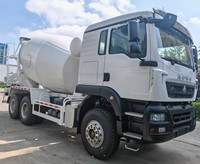 Truk Mixer Beton SINOTRUK HOWO 10-12 CBM 6x4 10-roda 351-450HP
