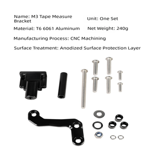 야마하 MT-03용 모터사이클 스티어링 댐퍼 브래킷 안티 스윙 헤드 고정 마운트 키트 - Product Image 2
