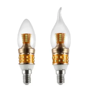 卓越的E14小螺丝底座蜡烛发光二极管灯泡，配有5W 8w和10w选项，提供高质量照明