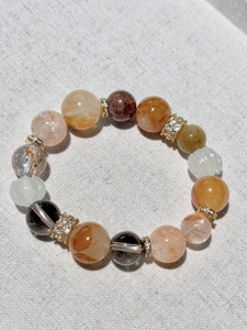 UM Jewelry Copper Fashionable and Delicate <b>Beaded</b> <b>Bracelet</b> For Unisex Daily Wear and Gift - Product Image 1