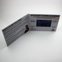 Nouveaux produits capillaires Studio publicité promotion des entreprises salutation livre de musique carte d'invitation écran lcd cadeau vidéo brochure lecteur