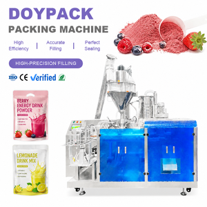 Máquina Empacadora Automática de Bolsas Doypack con Cierre, Fabricante de Máquinas Empacadoras de Polvo de Mango - Product Image 1