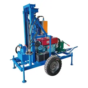 Tigarl Máquinas de água Perfurador Usado Preços portáteis Construção China Máquina de perfuração de água na Índia
