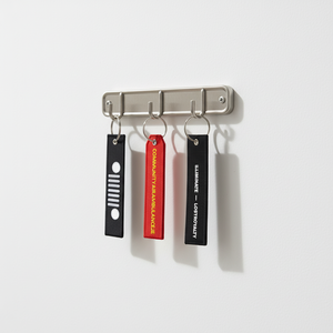 Porte-clés brodé personnalisé AWELLS, accessoire décoratif pour l'organisation des clés, cadeau pour les passionnés de <span class=keywords><strong>moto</strong></span> et de camping - Product Image 4