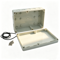 Caja de Plástico ABS PC Versátil con Protección IP65, Cumplimiento ROHS y Gestión Segura de Cables