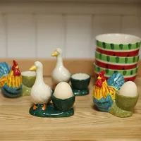 custom ceramic egg holder, novelty animal