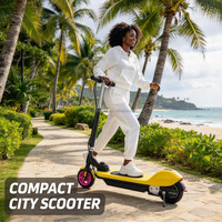 Trottinette Électrique Mini Lithium Légère et Agile, Portable pour Adultes, Hommes et Femmes, Pliable, Idéale pour les Trajets Urbains en Heure de Pointe, Vélo Électrique Compact
