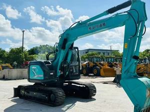 Excavateurs d'occasion pour la construction Produit de haute qualité Kobelco Crawler SK135SR Utilisé KOBELCO 135 - Product Image 4