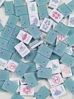 Tuiles de Mahjong américaines en acrylique bleu papillon de luxe, 160 pièces, coffret cadeau pour la maison, pour le divertissement et les jeux de société